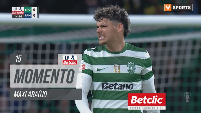 Sporting CP, Jogada, Maxi Araújo aos 15'