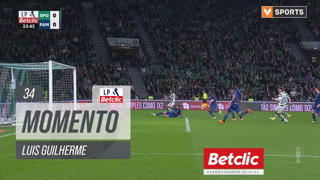 Sporting CP, Jogada, Luis Guilherme aos 34'