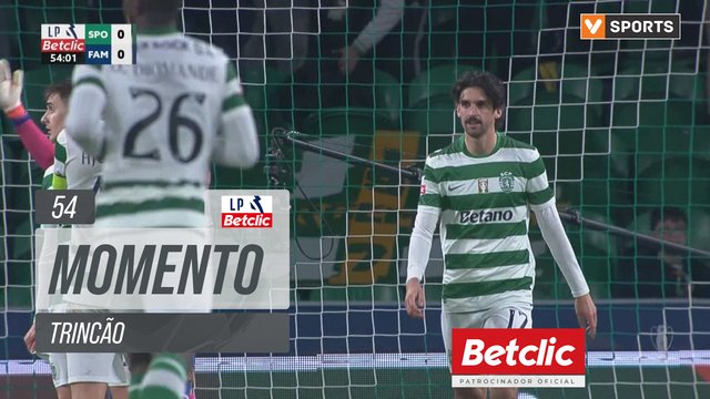 Sporting, Jogada, Trincão aos 54'