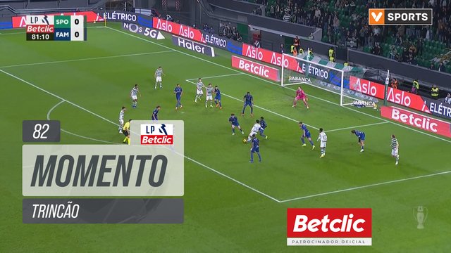 Sporting, Jogada, Trincão aos 82'