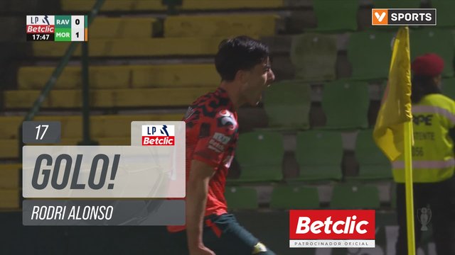 GOLO! Moreirense, Rodri Alonso aos 17', Rio Ave 0-1 Moreirense