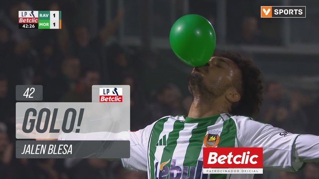 GOLO! Rio Ave, Jalen Blesa aos 42', Rio Ave 1-1 Moreirense