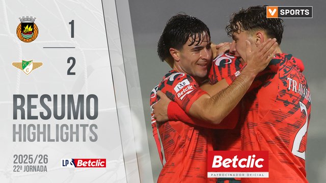 Liga Portugal Betclic (22ªJ): Resumo Rio Ave 1-2 Moreirense