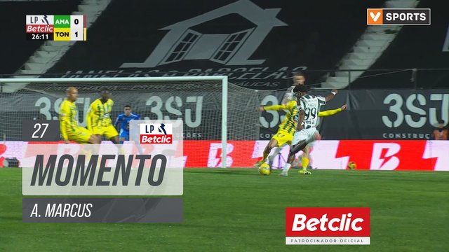 Estrela Amadora, Jogada, A. Marcus aos 27'
