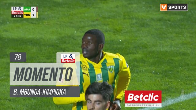 Tondela, Jogada, B. Mbunga-Kimpioka aos 78'
