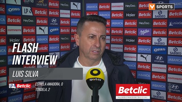 I Liga (#23) | Estrela Amadora 0-2 Tondela: Flash Interview Luis Silva