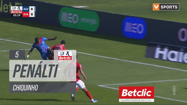 Alverca, Penálti, Chiquinho aos 5'