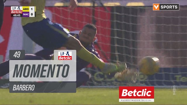 Arouca, Jogada, Barbero aos 49'