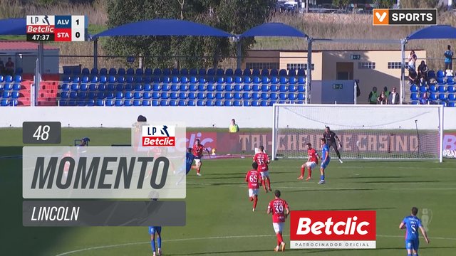 Alverca, Jogada, Lincoln aos 48'