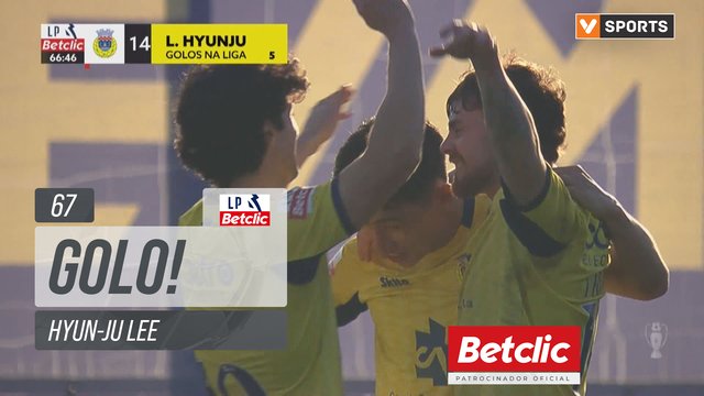 GOLO! Arouca, Hyun-Ju Lee aos 67', Arouca 2-0 Nacional