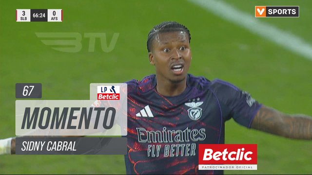 Benfica, Jogada, Sidny Cabral aos 67