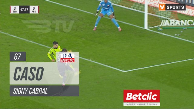 Benfica, Caso, Sidny Cabral aos 67