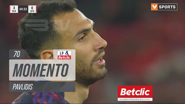 Benfica, Jogada, Pavlidis aos 70