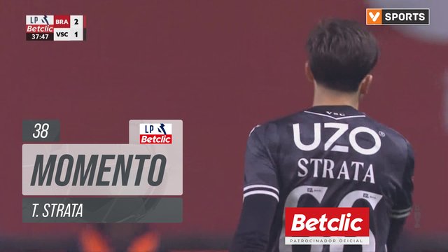 Vitória SC, Jogada, T. Strata aos 38'