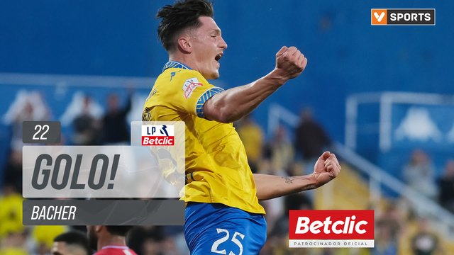 GOLO! Estoril, Bacher aos 22', Estoril 1-1 Gil Vicente