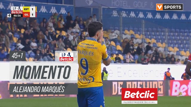 Estoril, Jogada, Alejandro Marqués aos 45'+1'