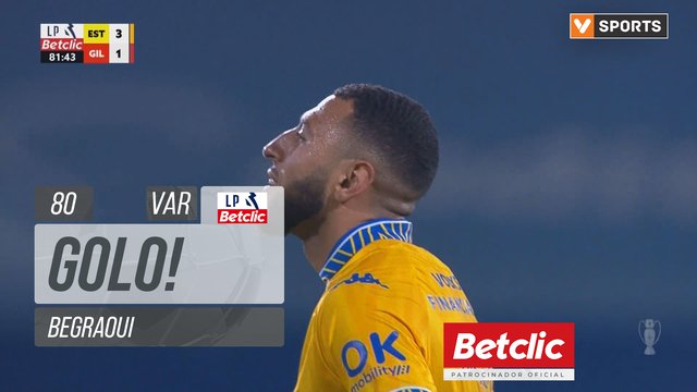 GOLO! Estoril, Begraoui aos 80', Estoril 3-1 Gil Vicente