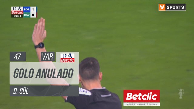 FC Porto, Golo Anulado, D. Gül aos 47'