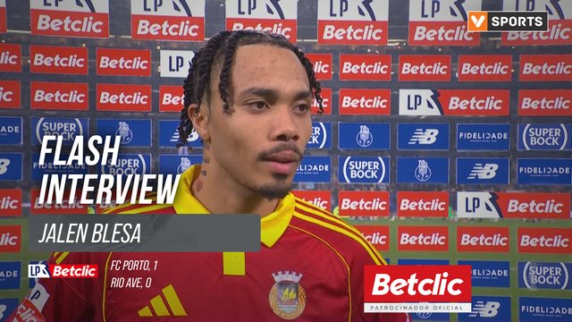 I Liga (#23) | FC Porto 1-0 Rio Ave: Flash Interview Jalen Blesa