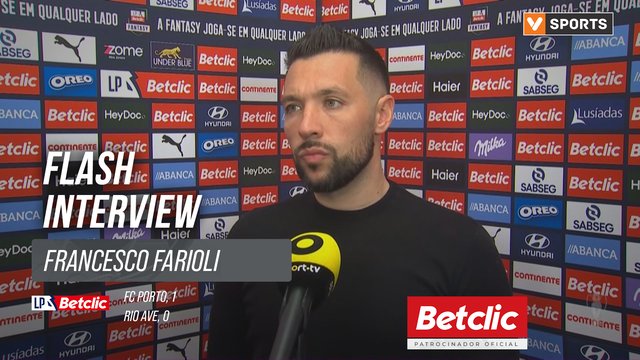 I Liga (#23) | FC Porto 1-0 Rio Ave: Flash Interview Francesco Farioli