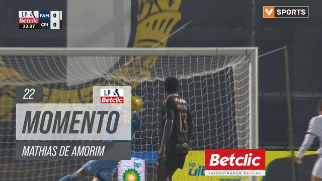 Famalicão, Jogada, Mathias de Amorim aos 22'
