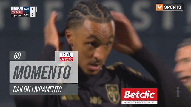 Casa Pia, Jogada, Dailon Livramento aos 60'