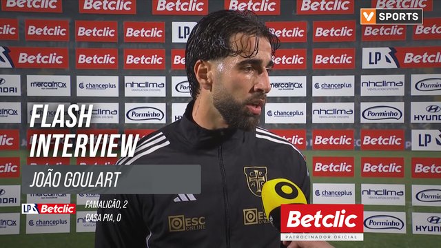 I Liga (#23) | Famalicão 2-0 Casa Pia: Flash Interview João Goulart