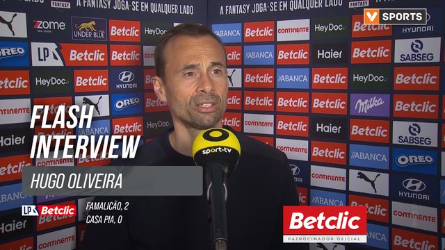 I Liga (#23) | Famalicão 2-0 Casa Pia: Flash Interview Hugo Oliveira