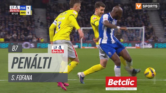 FC Porto, Penálti, S. Fofana aos 87'