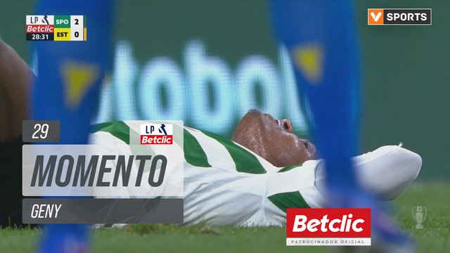 Sporting, Jogada, Geny aos 29'