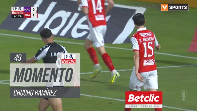 Nacional, Jogada, Chuchu Ramírez aos 49'