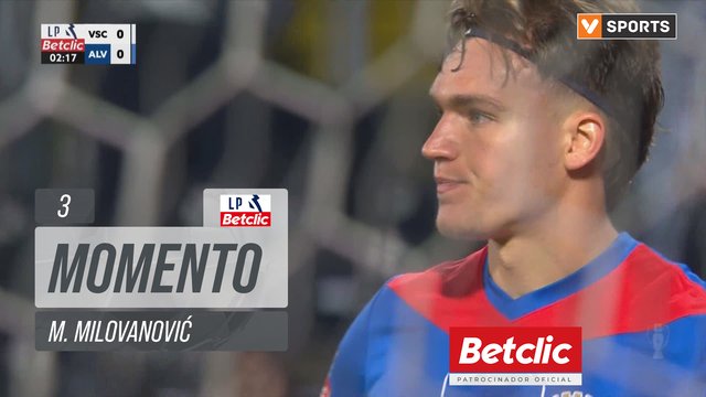 Alverca, Jogada, M. Milovanović aos 3'