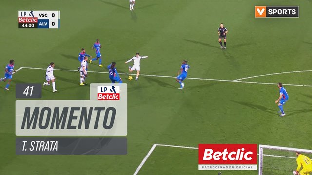 Vitória SC, Jogada, T. Strata aos 41'