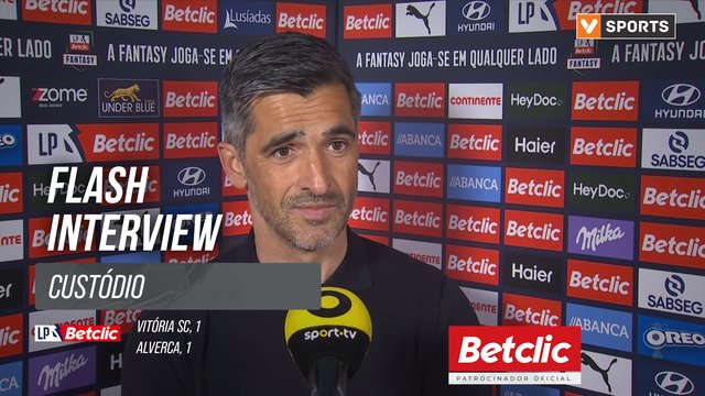 I Liga (#24) | Vitória SC 1-1 Alverca: Flash Interview Custódio
