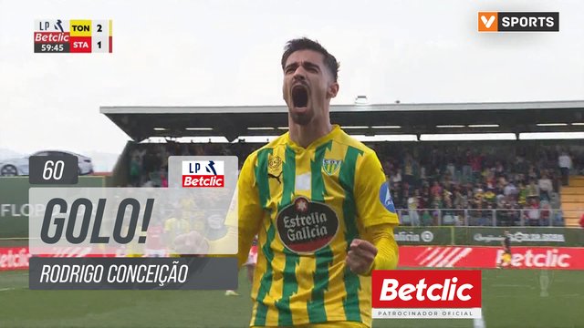 GOLO! Tondela, Rodrigo Conceição aos 60', Tondela 2-1 Santa Clara