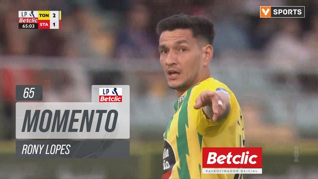 Tondela, Jogada, Rony Lopes aos 65'
