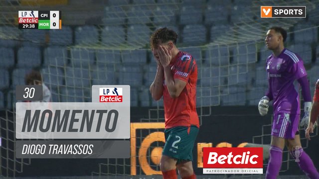 Moreirense, Jogada, Diogo Travassos aos 30'