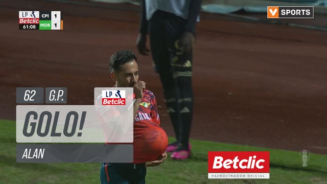 GOLO! Moreirense, Alan aos 62', Casa Pia 1-1 Moreirense