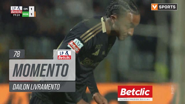 Casa Pia, Jogada, Dailon Livramento aos 78'