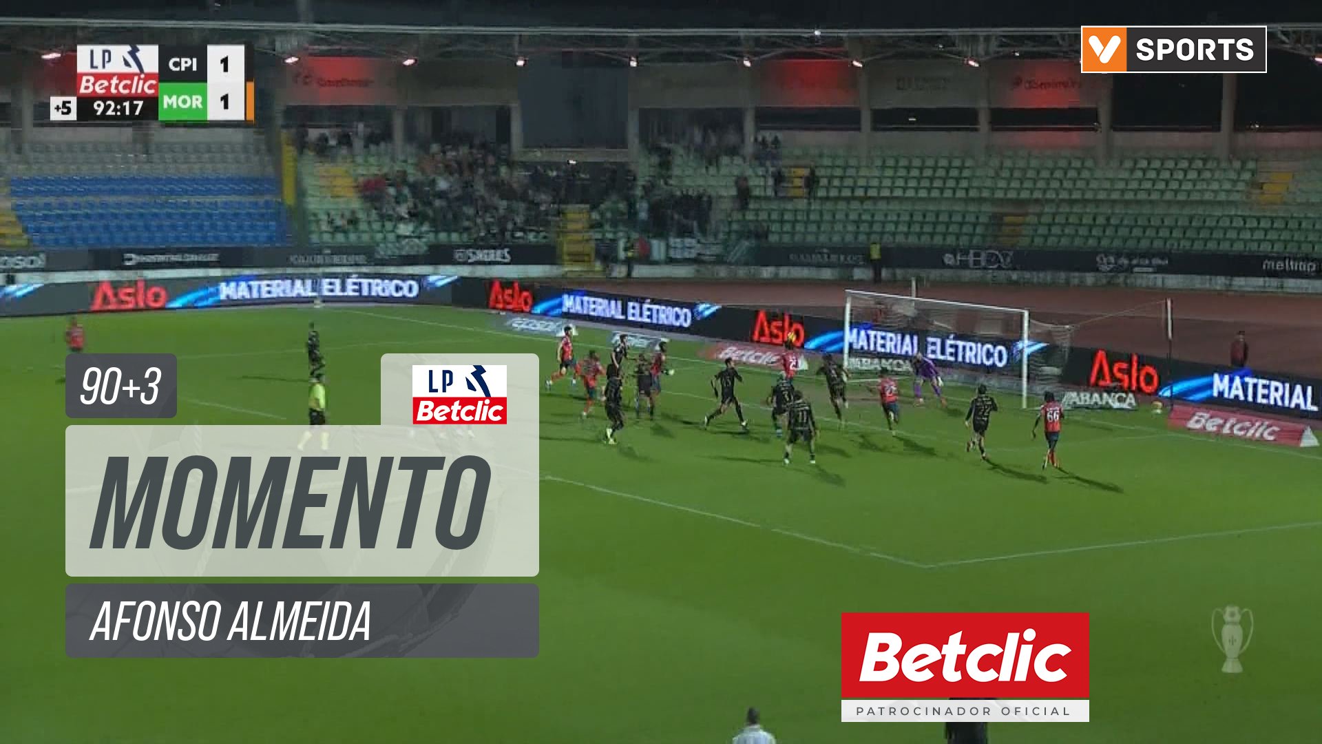 Moreirense, Jogada, Afonso Almeida aos 90'+3'