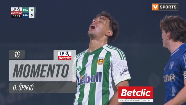 Rio Ave, Jogada, D. Špikić aos 16'