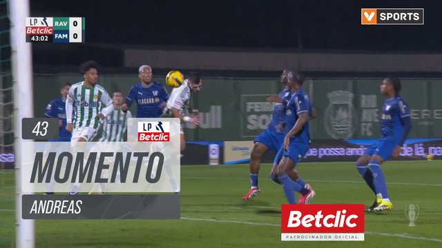 Rio Ave, Jogada, Andreas aos 43'