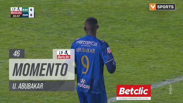 Famalicão, Jogada, U. Abubakar aos 46'