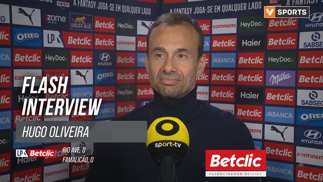 I Liga (#24) | Rio Ave 0-0 Famalicão: Flash Interview Hugo Oliveira