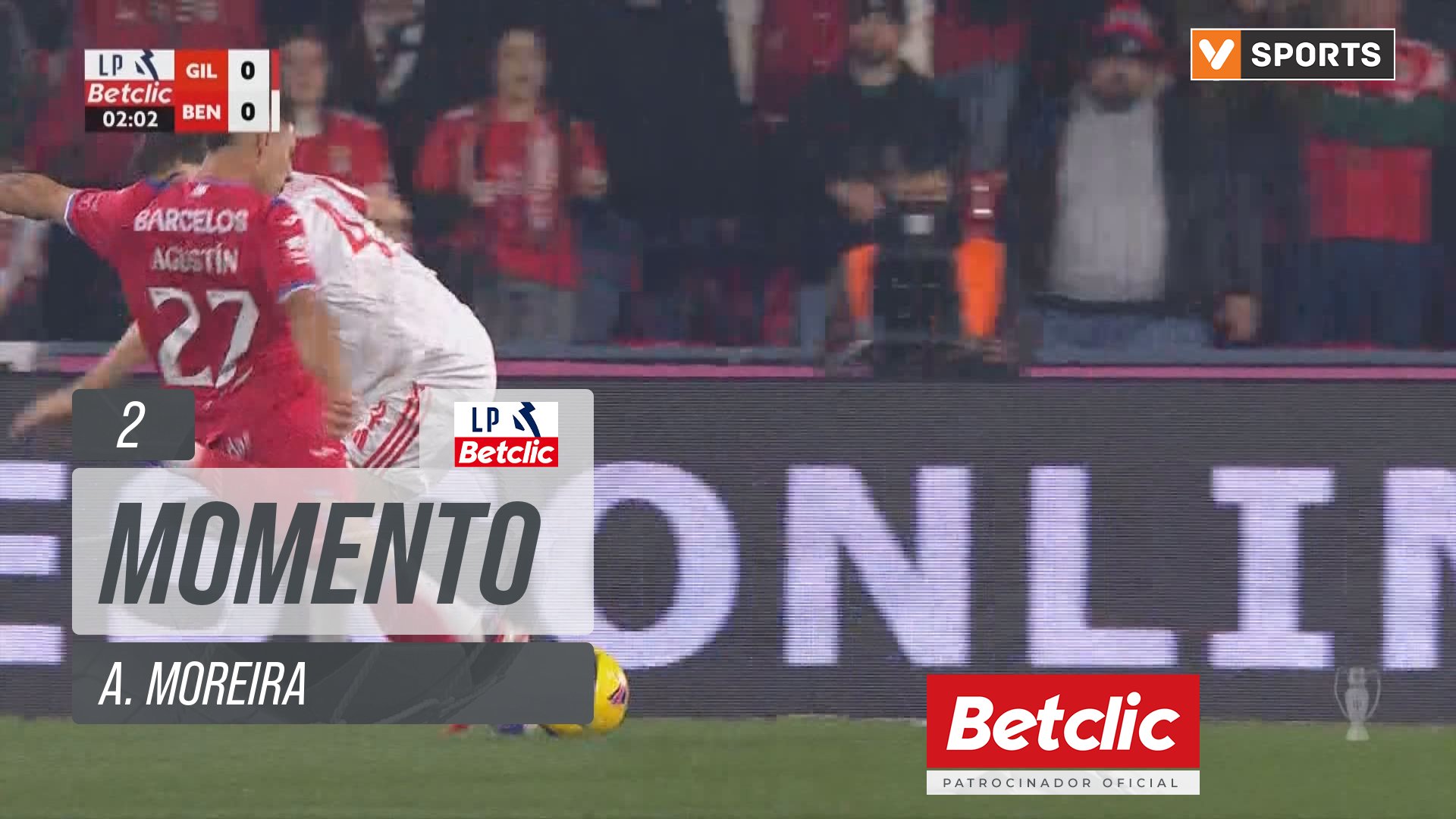 Gil Vicente, Jogada, A. Moreira aos 2'