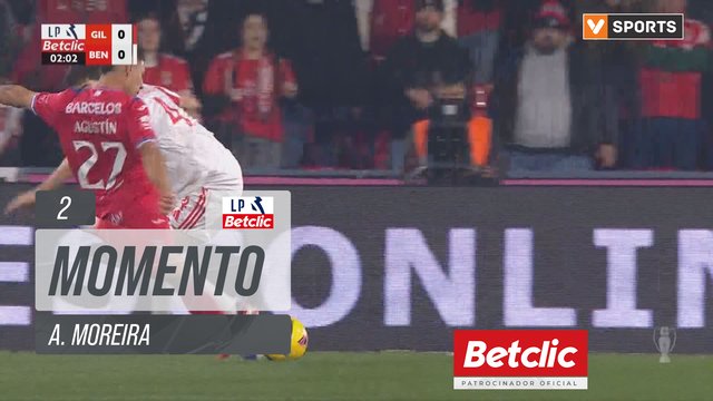 Gil Vicente, Jogada, A. Moreira aos 2'