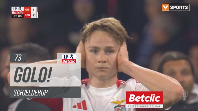 GOLO! Benfica, Schjelderup aos 73', Gil Vicente 1-2 Benfica