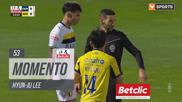 Arouca, Jogada, Hyun-Ju Lee aos 53'