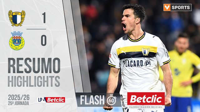 Liga Portugal Betclic (25ªJ): Resumo Flash Famalicão 1-0 Arouca