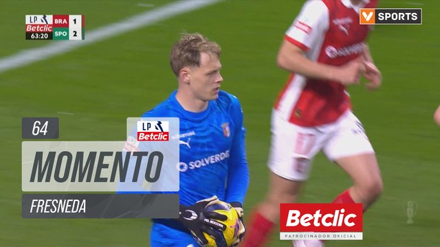 Sporting, Jogada, Fresneda aos 64'